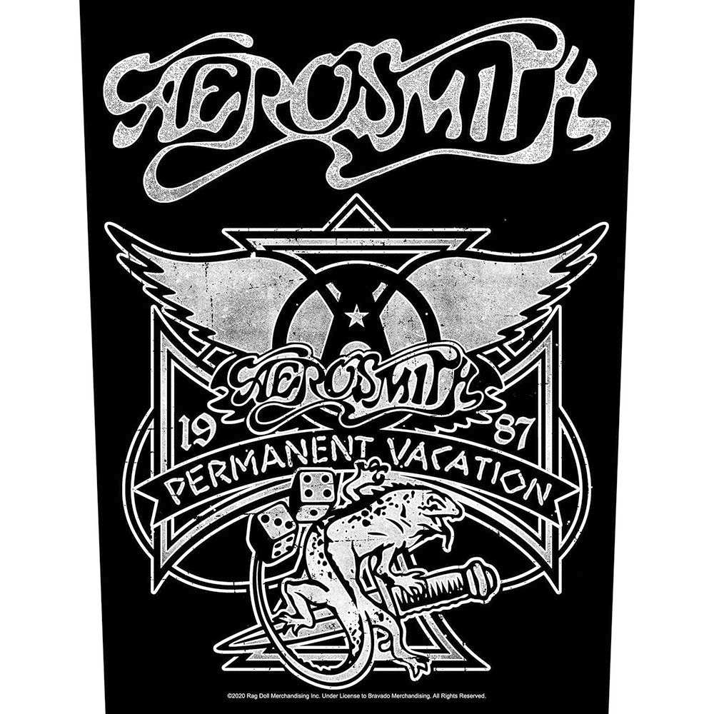 Aerosmith - Permanent Vacation Patch arrière - Noir